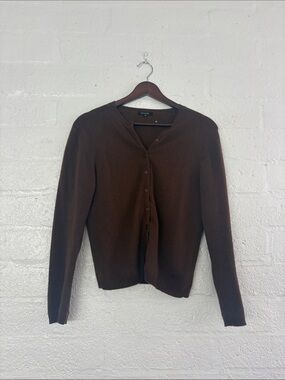 Staple cashmere sweater in espresso